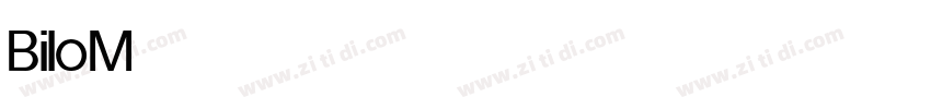 Bilo Medium字体转换 Bilo Medium字体转换